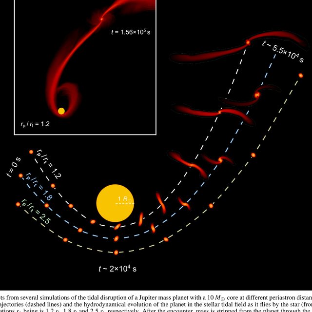 Figure from On the Survivability and Metamorphism of Tidally Disrupted Giant Planets: The Role of Dense Cores